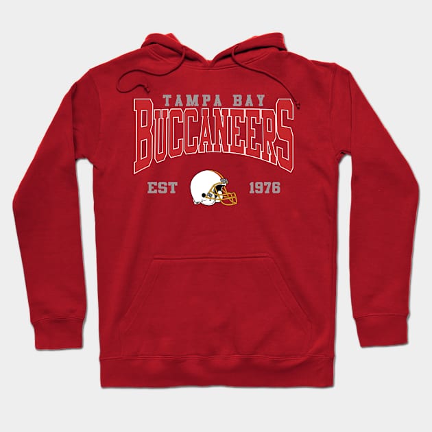 Retro Tampa Bay Football Hoodie by genzzz72